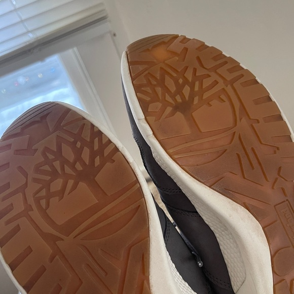 Womens Timberland Kiri Up Retro Sneakers Shoes Nubuck A1YMX A3219 Grey Size 7.5 - Picture 7 of 10